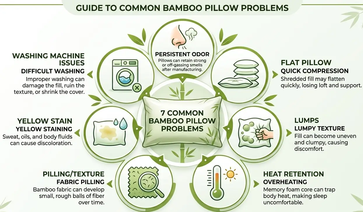 Bamboo Pillow Problems: 7 Issues I Fixed (And 2 I Couldn't) - Bamboo ...
